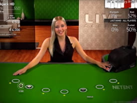 NetEnt Live Casino – Playing Blackjack