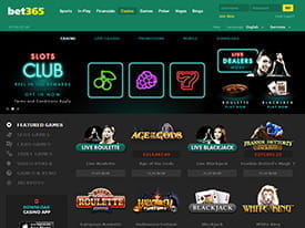 bet365 Casino Website