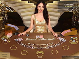 Grand Blackjack Live at Mansion Casino