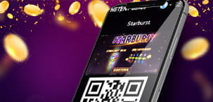 QR Code for one of the Best NetEnt Casino
