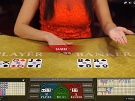 BetVictor's Live Baccarat