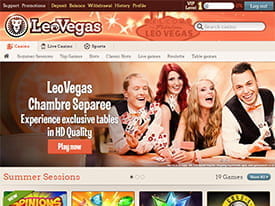 LeoVegas’s Home Page