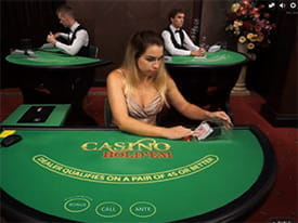 Live Casino Hold’Em at LeoVegas