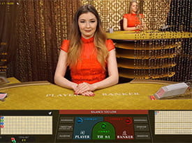 Live Baccarat at Royal Panda Casino