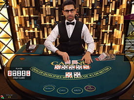 Live Casino Hold’em at Casumo Casino