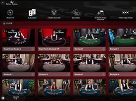 Live Dealer Games at Royal Panda Casino