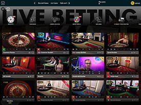 The Live Platform at Grosvenor Casino