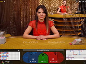 Live Speed Baccarat at InterCasino