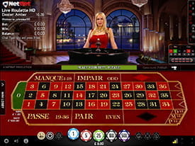 NetBet Live Roulette