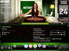 Live Roulette by NetEnt