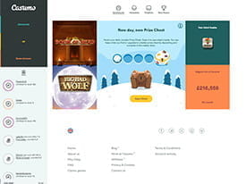 Personal Dashboard at Casumo Casino
