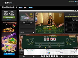 Titanbet Live Baccarat